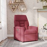  Naslonjač od tkanine crvena boja vina | shoptok.hr