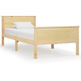The Living Store Posteljni okvir trdna borovina 90x200 cm - Posteljni Okvir, (21527118) | Shoptok.si