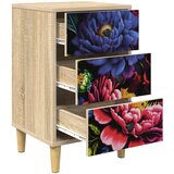 Noćni ormar KIEL Hrast sonoma 36 x 33 x 60 cm Konstruirano drvo | shoptok.hr