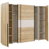 Modern Living Omara Z Drsnimi Vrati Bellevue, Barva Hrasta | Shoptok.si