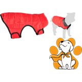 Flamingo jakna Za Pse Eden, Crvena, Ultra Laka i Čvrsta, 40cm | ePonuda.com