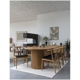 House Nordic Crna/u prirodnoj boji blagovaonska stolica od umjetne kože Artenara – | shoptok.hr