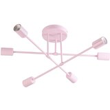  plafonski luster cambridge 6xE27/15W/230V ružičasta | Eponuda.com