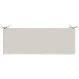  Jastučić za klupu SOEST 100% poliester Bijela 100 x 40 x 5 cm Slike