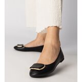Gemre Black women's ballet flats with rhinestones Bejla | shoptok.hr