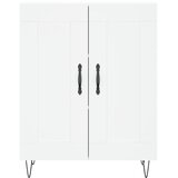  Visoka komoda bijela 69,5x34x180 cm konstruirano drvo | shoptok.hr