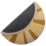 Bloomingville Mini Bež-jantarna volnena otroška preproga ø110 cm Sun – | Shoptok.si