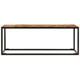  Stolić za kavu 110 x 60 x 40 cm od bagremovog drva i čelika | shoptok.hr