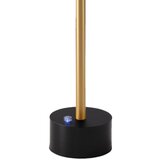  LED prigušiva punjiva stona lampa SAM LED/5W/5V 3600 mAh crna/zlatna | Eponuda.com
