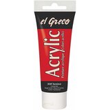  Akrilna boja el greco 75 ml carmine red Cene