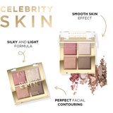 Eveline Cosmetics Celebrity Skin paleta za konturiranje 4 u 1 16 g | shoptok.hr