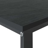  Računalniška miza črna 110x60x73 cm iverna plošča, (20640731) | Shoptok.si
