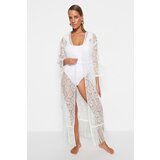 Trendyol Kimono & Caftan - White - Regular fit | shoptok.hr