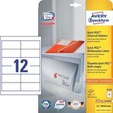 Avery Zweckform Univerzalne etikete 97 x 42,3 mm, 10/1 Cene