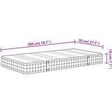  Madrac s oprugama bonnell srednji 70x200 cm | shoptok.hr