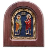  Ikona u drvetu Sveti Apostoli Petar i Pavle, 98x118x22mm | Eponuda.com