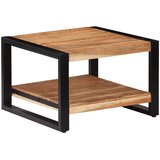  Stolić za kavu od masivnog bagremovog drva 60 x 60 x 40 cm | shoptok.hr