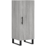  Visoka komoda siva sonome 34,5x34x180 cm od konstruiranog drva | shoptok.hr