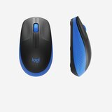 Logitech M190 brezžična optična modra miška | Shoptok.si