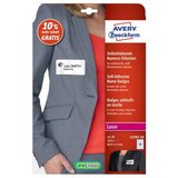 Avery Zweckform Samolepilne priponke za imena, 88,9 x 31 mm Cene