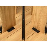 Micadoni Okrugao blagovaonski stol od punog hrasta ø 120 cm Charlotte – | shoptok.hr