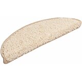  Prostirke za stepenice 30 kom 56x17x3 cm krem poluokrugle | shoptok.hr