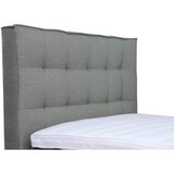 Boxxx BOXSPRING POSTELJA 120 cm x 200 cm , tekstil temno siva | Shoptok.si