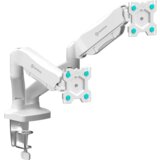 ONKRON Dual Monitor Desk Mount Stand for 13 to 32-Inch LCD LED Monitors up to 8 kg, White | Eponuda.ba
