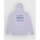 Salty Crew Fish Market Hood Sunshirt Longsleeve Lycra white | Shoptok.si