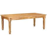  Kava Stol Smeđa 110 x 55 x 40 cm Čvrsto drvo manga Slike