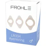 Frohle LR004 Set prstenova za penis, Silikonski, 3 komada