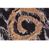  Dagger blackwhitegold bathmat set (3 pieces) | Eponuda.com