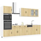  7-dijelni set kuhinjskih ormarića "Lucca" hrast sonoma, inženjersko drvo | shoptok.hr