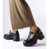 Gemre Black leather shoes Karino | ePonuda.com