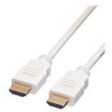 Roline HDMI priključni kabel HDMI A utikač 2.00 m bijela 11.04.5587 sa zaštitom HDMI kabel Cijene