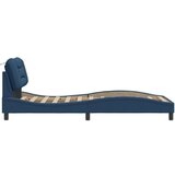  Okvir za krevet s LED svjetlima plavi 80 x 200 cm od tkanine | shoptok.hr