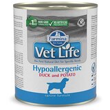 Vet Life Medicinska hrana za pse Hypoallergenic, Pačetina i krompir, 300g Cene