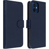 AVIZAR Folio Case iPhone 12 Mini z držalom za kartico - modra, (20616621) | Shoptok.si