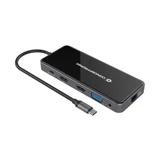 Notebook Dock - DONN15G (Ulaz: USB-C, Izlaz: 2xHDMI+VGA+USB-C PD:100W+3xUSB-A+RJ-45+SD/TF+AUX)