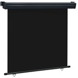 vidaXL Balkonska bočna tenda 170 x 250 cm crna Cijene