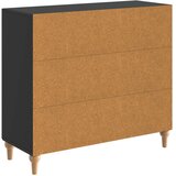  Kreveta Crna 89 x 34,5 x 80 cm Konstruirano drvo | Eponuda.com