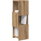  Kutni ormarić Umjetnički hrast 25,5x25x80cm Konstruirano drvo | shoptok.hr