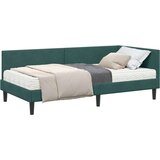  Kutni krevetni okvir s madracem Ostalo 2 pcs Zelena Baršun | shoptok.hr