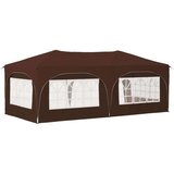  Zložljivi šotor za zabave 575 x 288 x 245 cm Rjava, (5000248604) | Shoptok.si