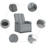  Naslonjač od tkanine svjetlosivi | shoptok.hr