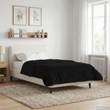  Ljetni pokrivač Crna 155 x 220 cm Mikrofibra i teddy flis | shoptok.hr