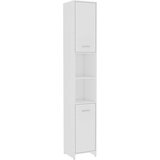  Kopalniško pohištvo 4 kosi bele barve iverna plošča | Shoptok.si