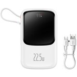Baseus prenosna baterija 10.000mAh 22,5W powerbank bela PPQD060102 | Shoptok.si