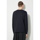 Fred Perry Pamučna majica dugih rukava Twin Tipped T-Shirt boja: tamno plava, s aplikacijom, M9602.M68 | shoptok.hr