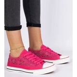 Gemre Pink Women's Lace-Up Sneakers Saha | shoptok.hr